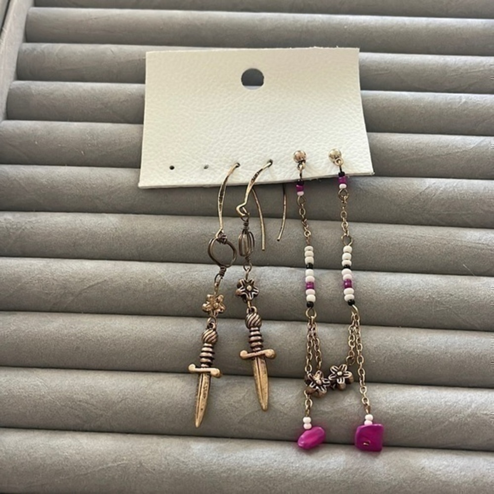 Free People Sirens Hoop Set. NWT